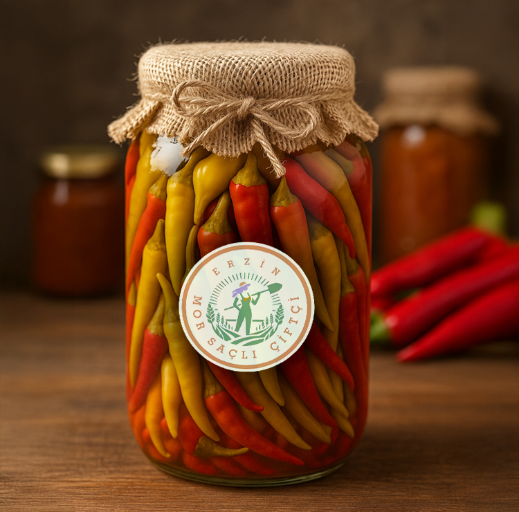 Yağlı Acı Turşu 750 Gram